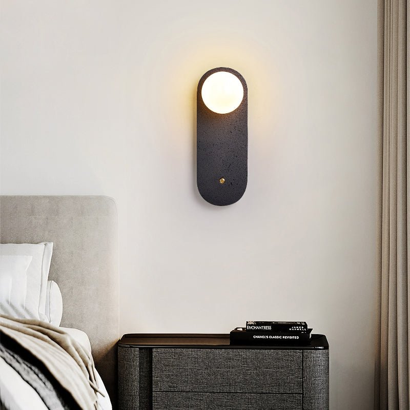 Taveella aplique de pared travertino negro