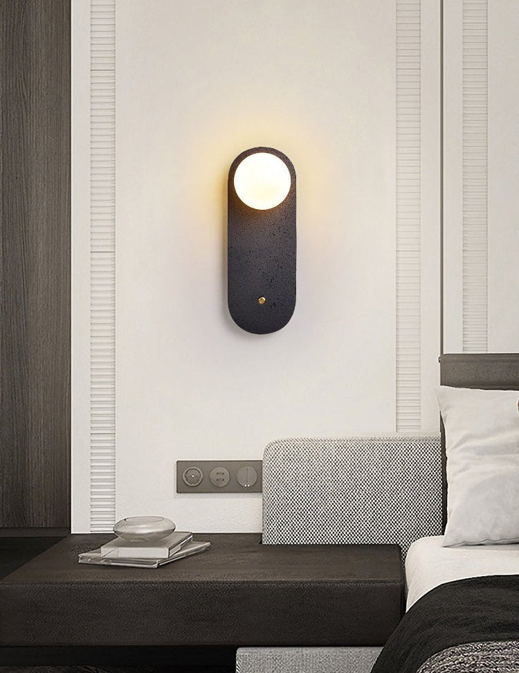 Taveella aplique de pared travertino negro