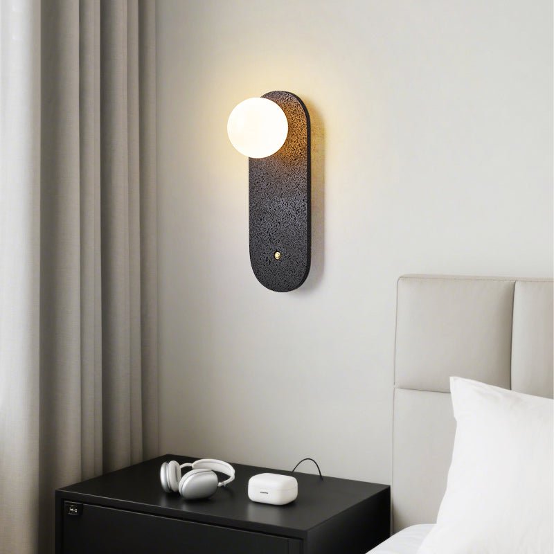 Taveella aplique de pared travertino negro