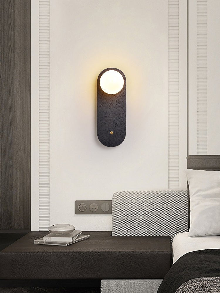 Taveella aplique de pared travertino negro