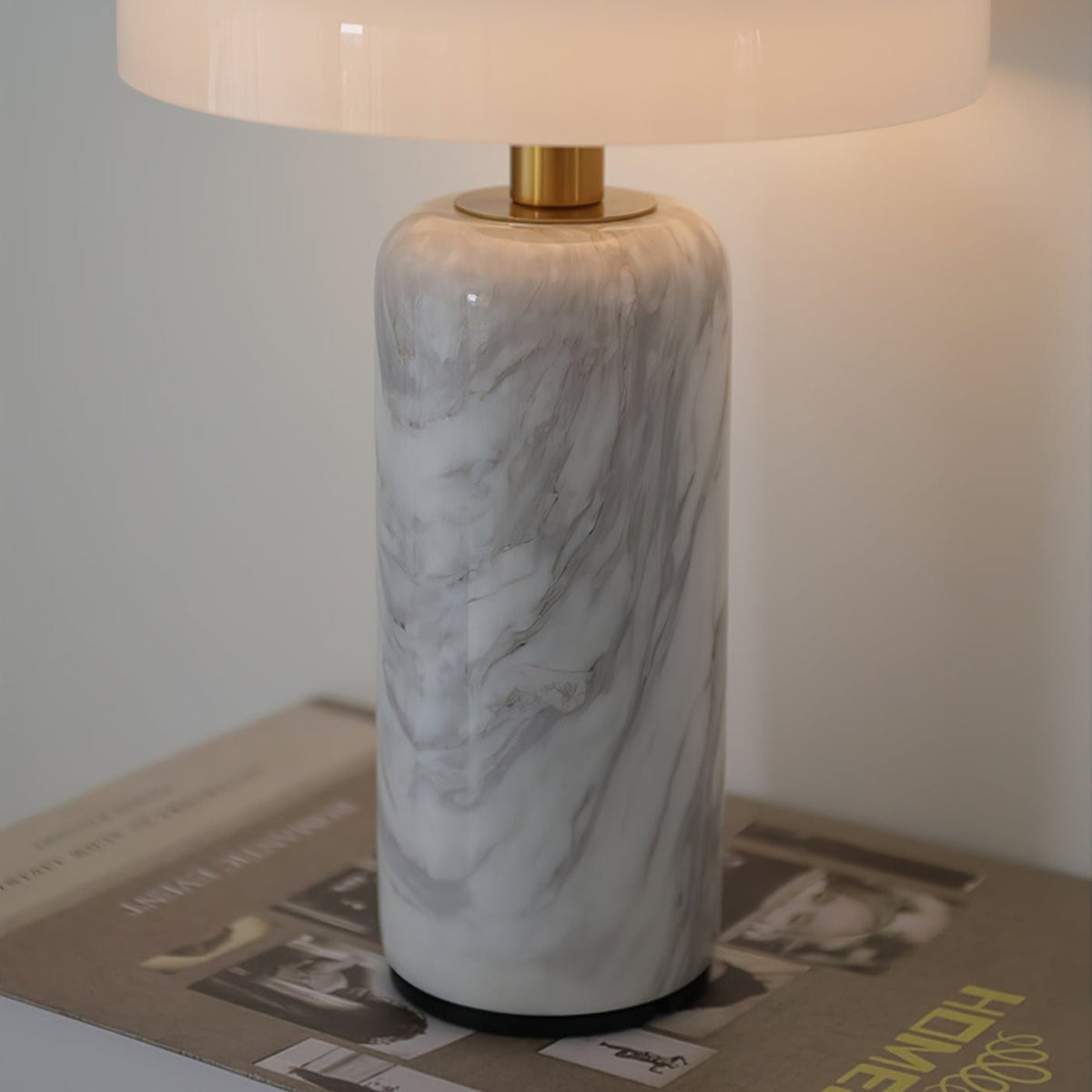 Ryvek lámpara de mesa moderna de mármol