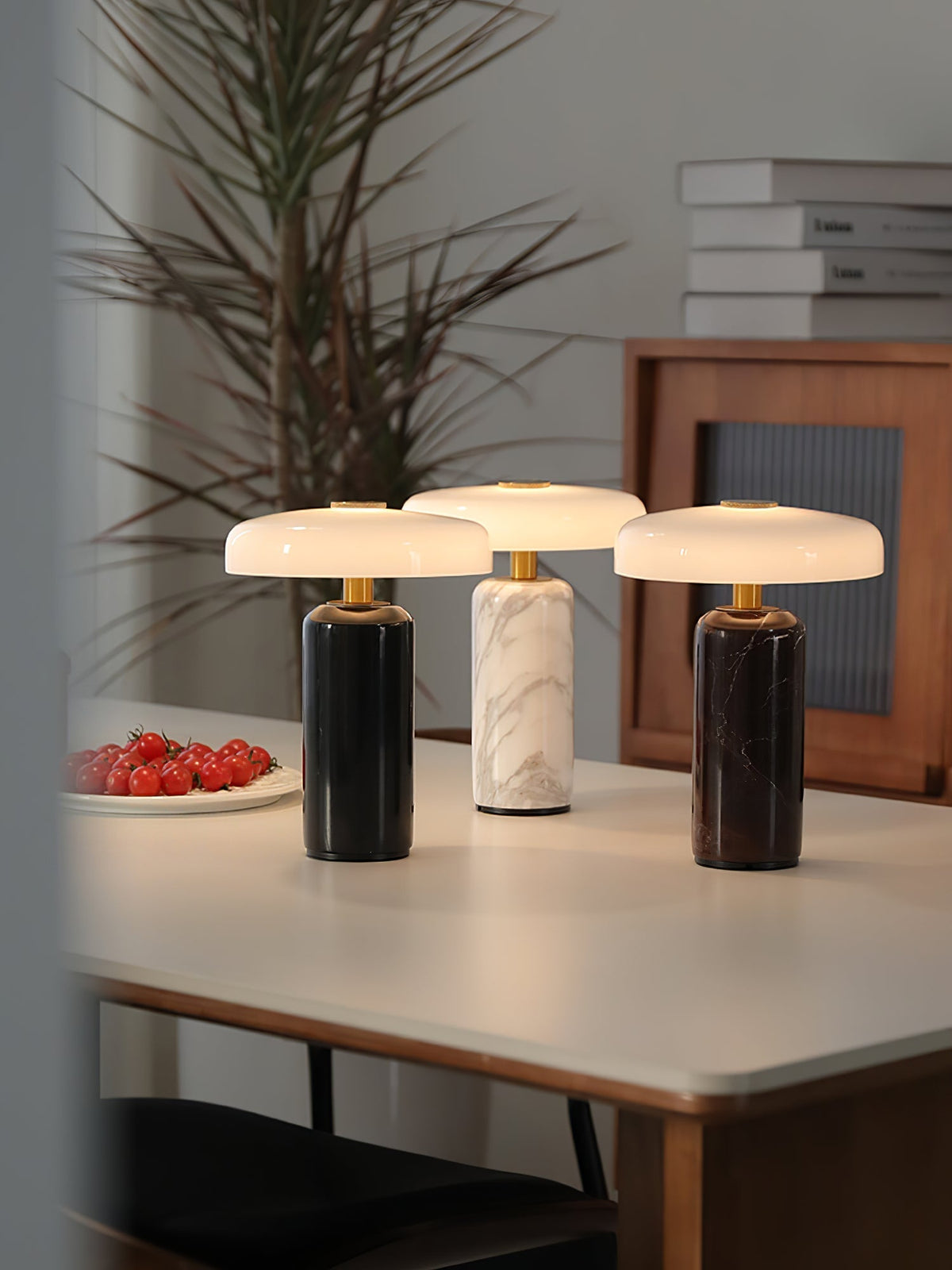 Ryvek lámpara de mesa moderna de mármol