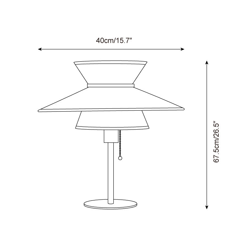 Aveniella lámpara de mesa