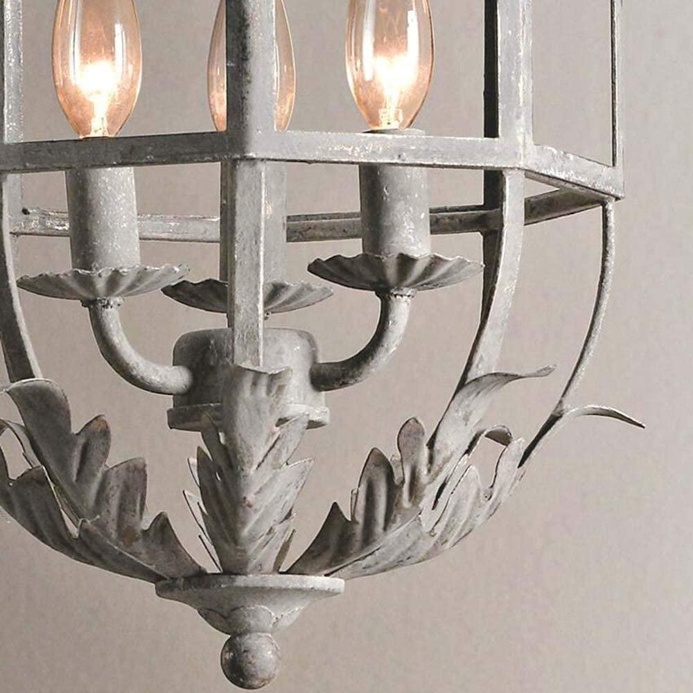 Soraaine lámpara de araña gris vela