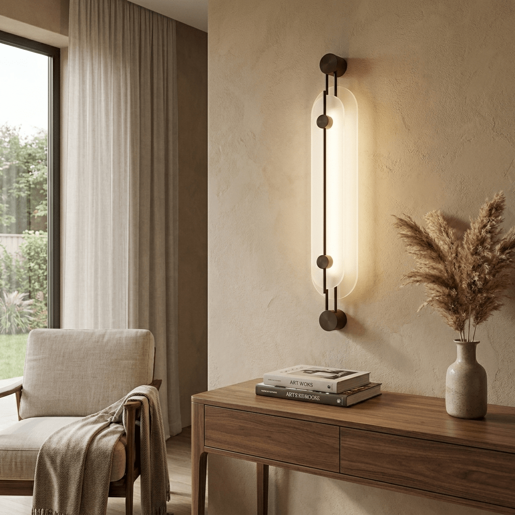 Eirirenne aplique de pared en alabastro