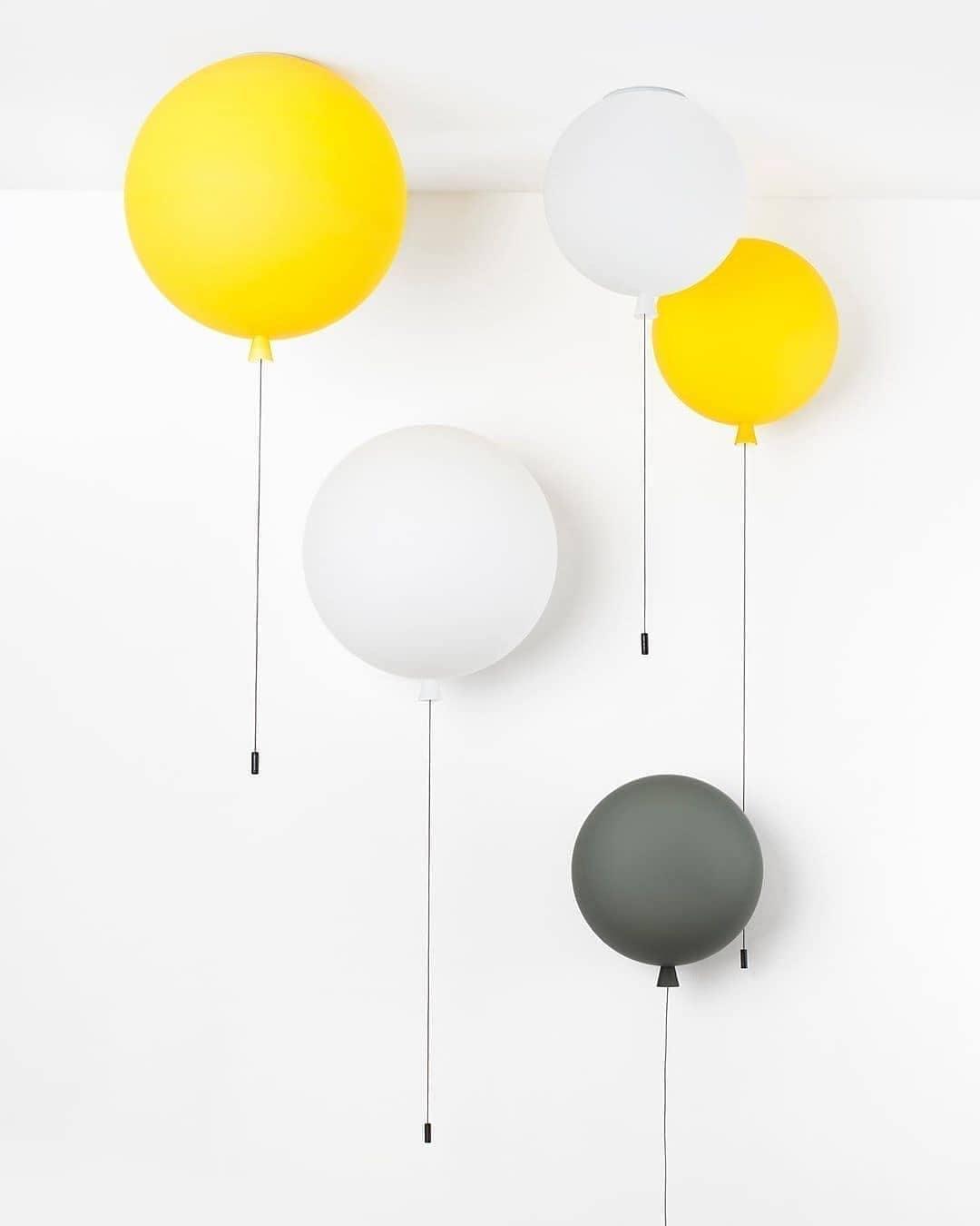Kiri aplique de pared Cheerful Balloon Dream de plástico