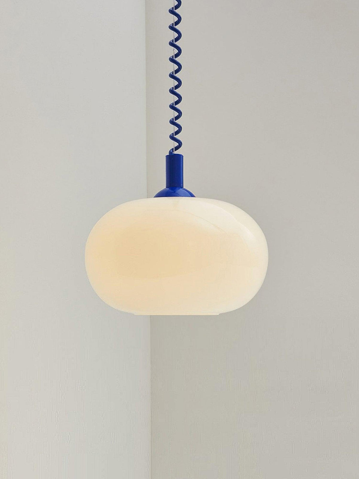 Euvora vidrio lámpara colgante de estilo clásico