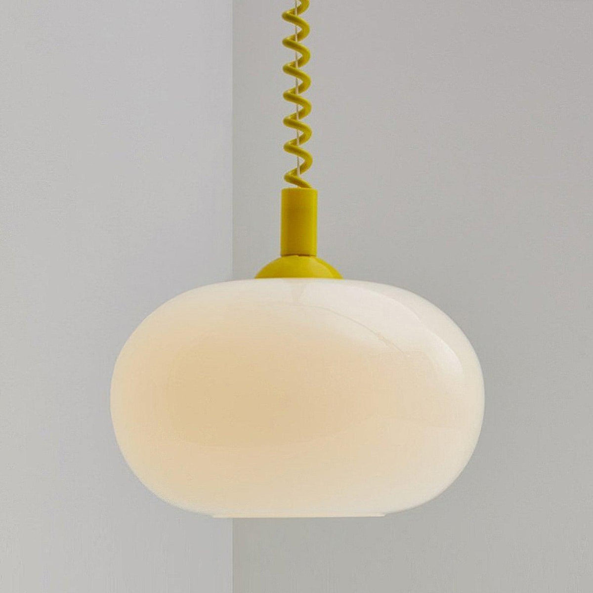 Euvora vidrio lámpara colgante de estilo clásico