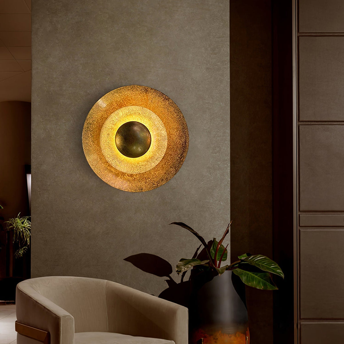 Solaris aplique de pared vintage