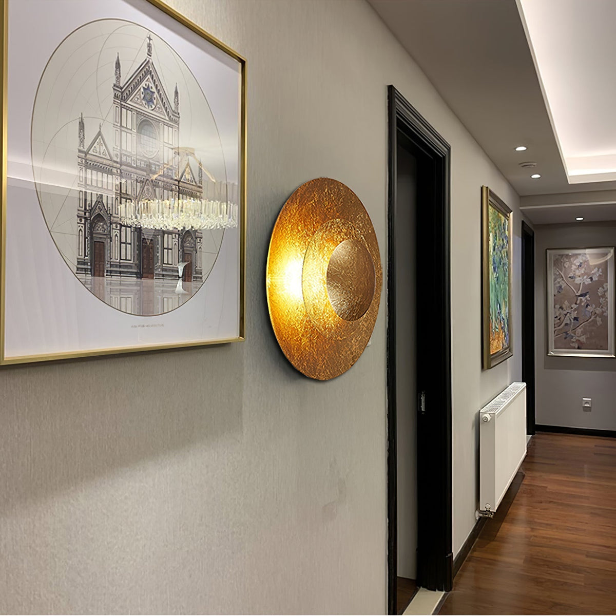 Solaris aplique de pared vintage