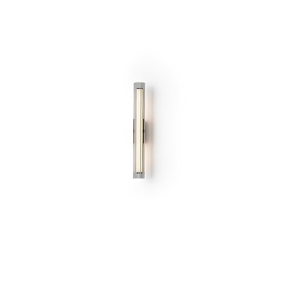 Corv aplique de pared con pantalla de vidrio contemporáneo