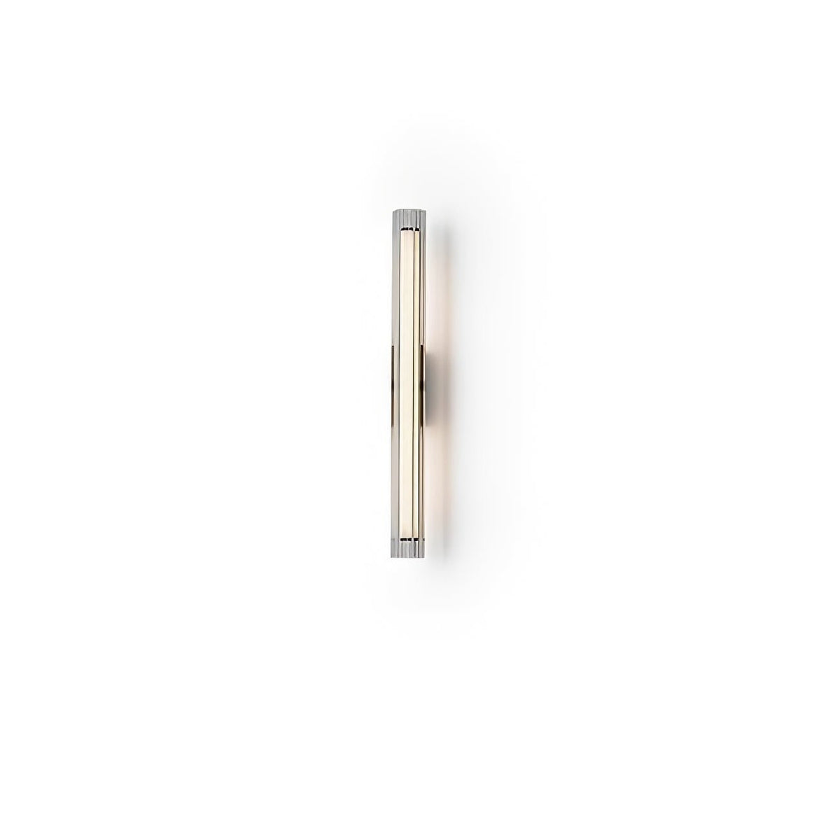 Corv aplique de pared con pantalla de vidrio contemporáneo
