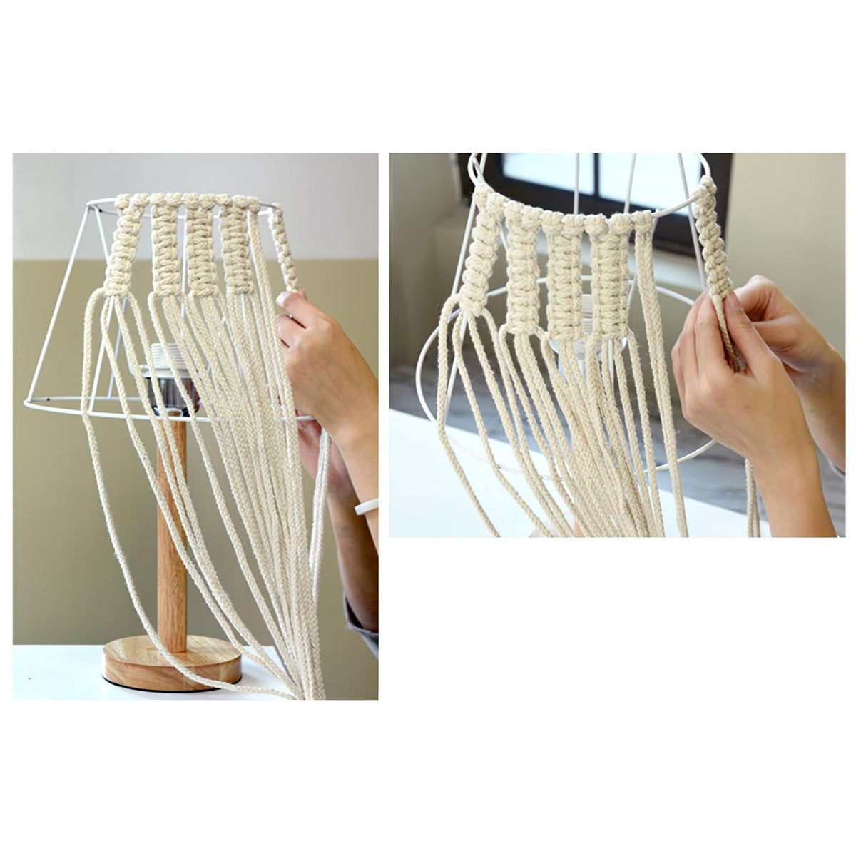 Tassara lámpara de mesa de madera