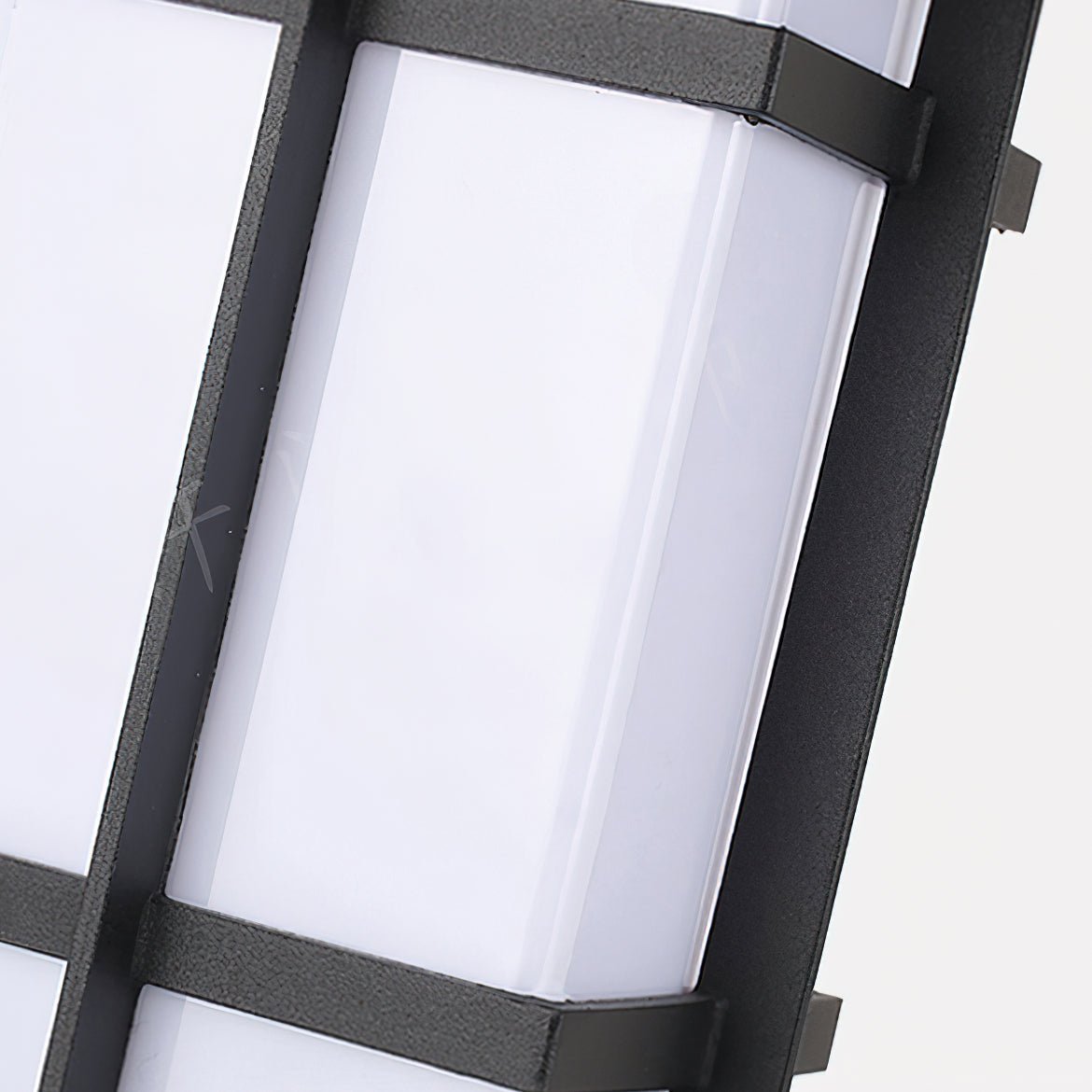 Madison aplique de pared Lámpara de pared exterior única de vidrio