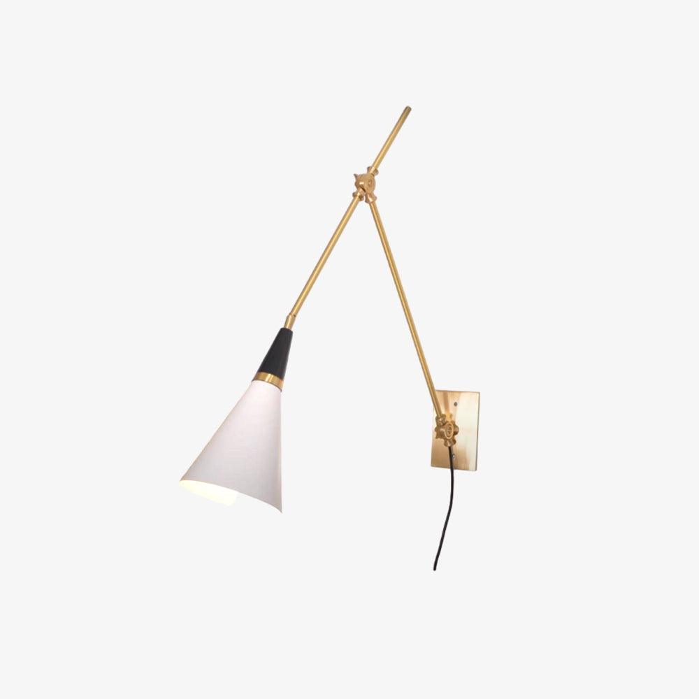 Orvenia aplique de pared moderno minimalista con enchufe enchufable