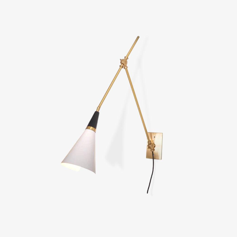 Orvenia aplique de pared moderno minimalista con enchufe enchufable