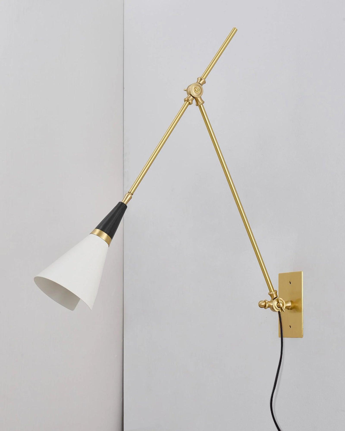 Orvenia aplique de pared moderno minimalista con enchufe enchufable
