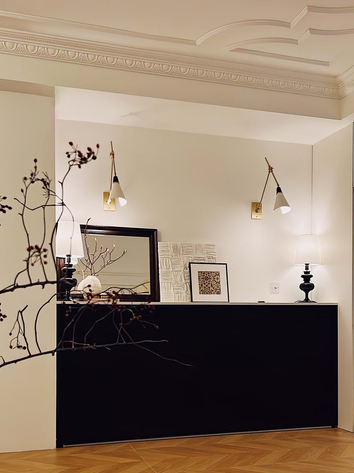 Isro aplique de pared vintage industrial de vidrio