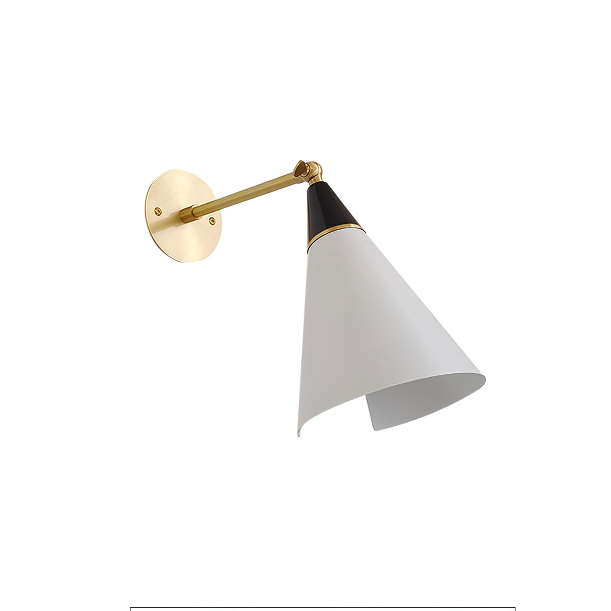 Orieiella aplique de pared moderno minimalista de latón