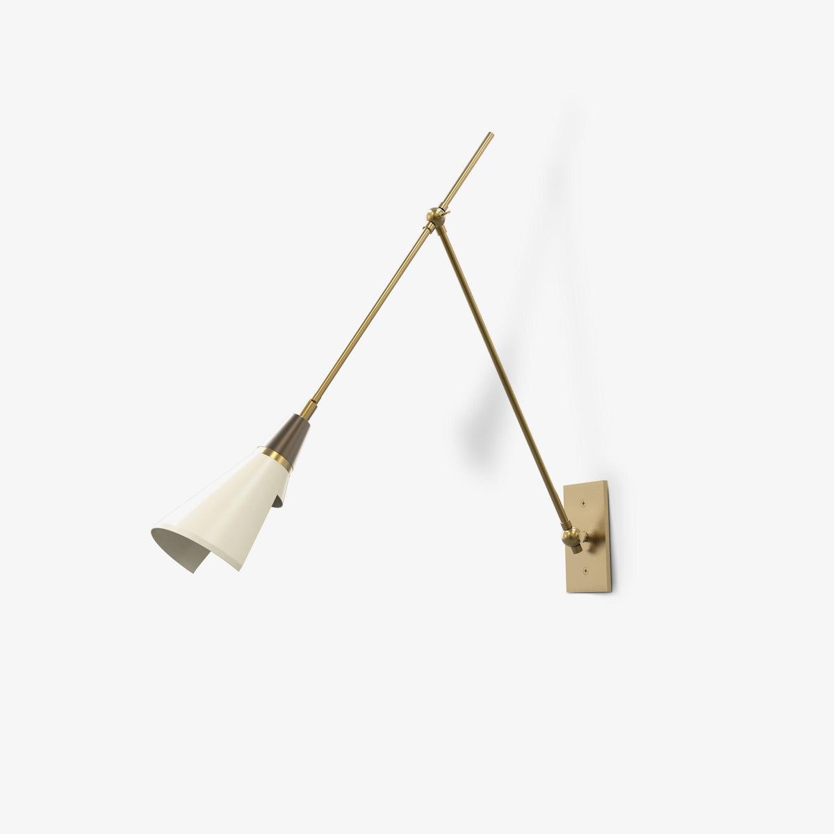 Isro aplique de pared vintage industrial de vidrio
