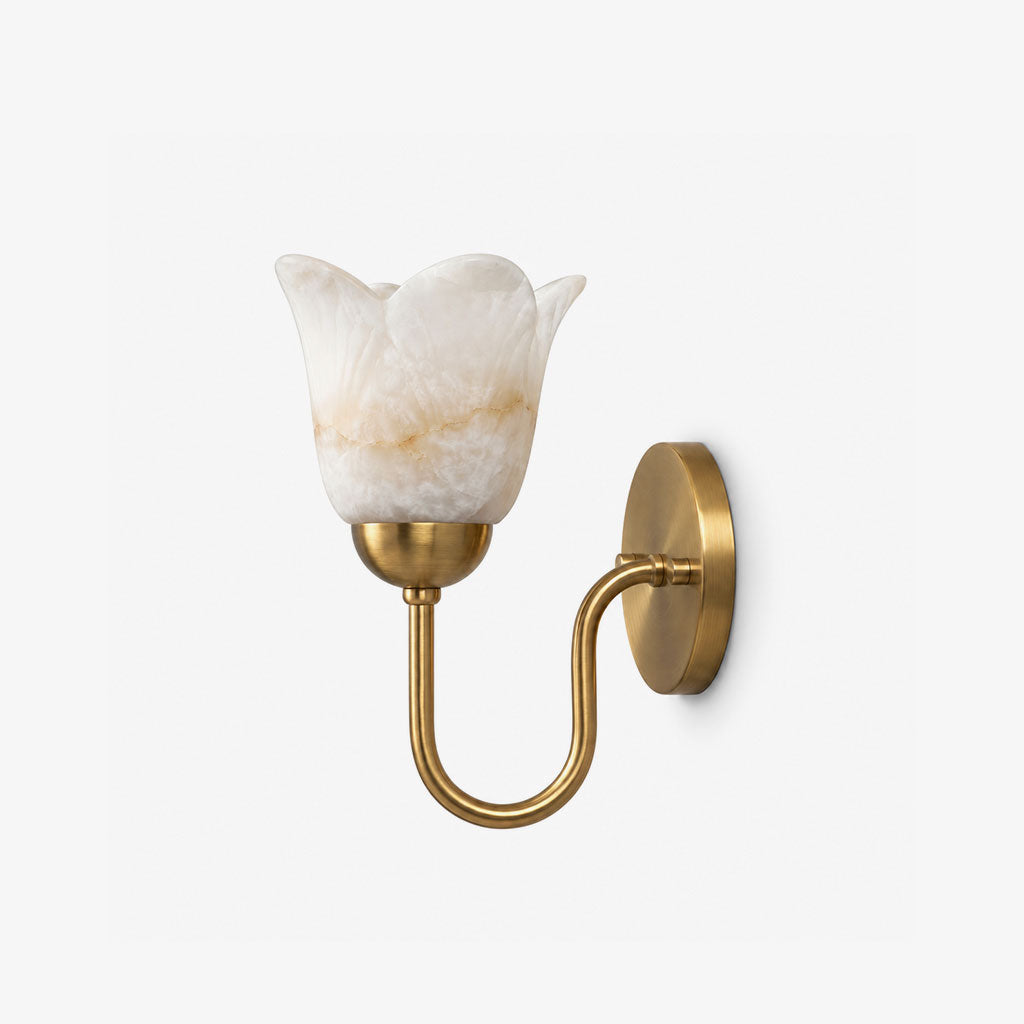 Bexford Aplique de pared de alabastro