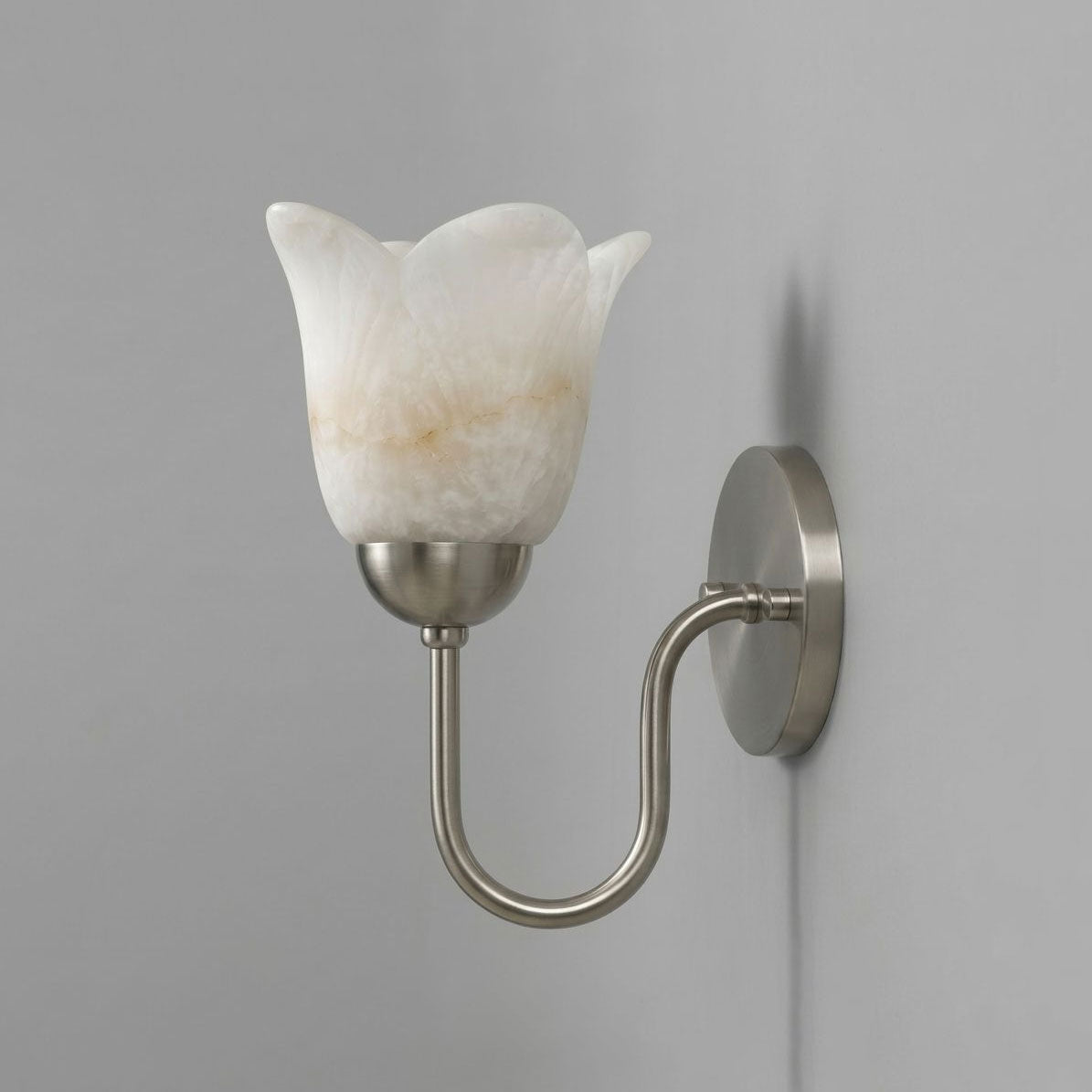 Bexford Aplique de pared de alabastro