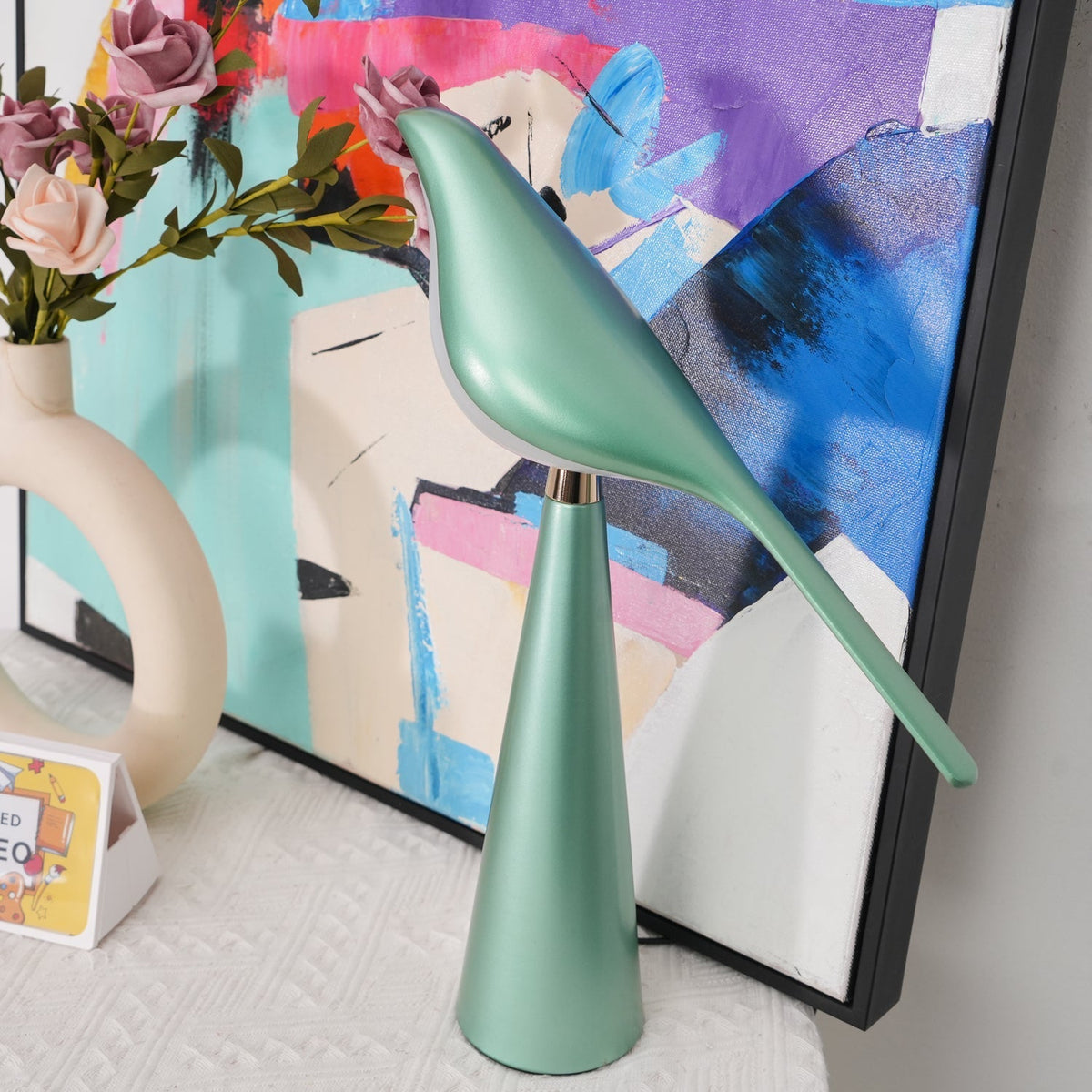 Selenaine lámpara de mesa moderna