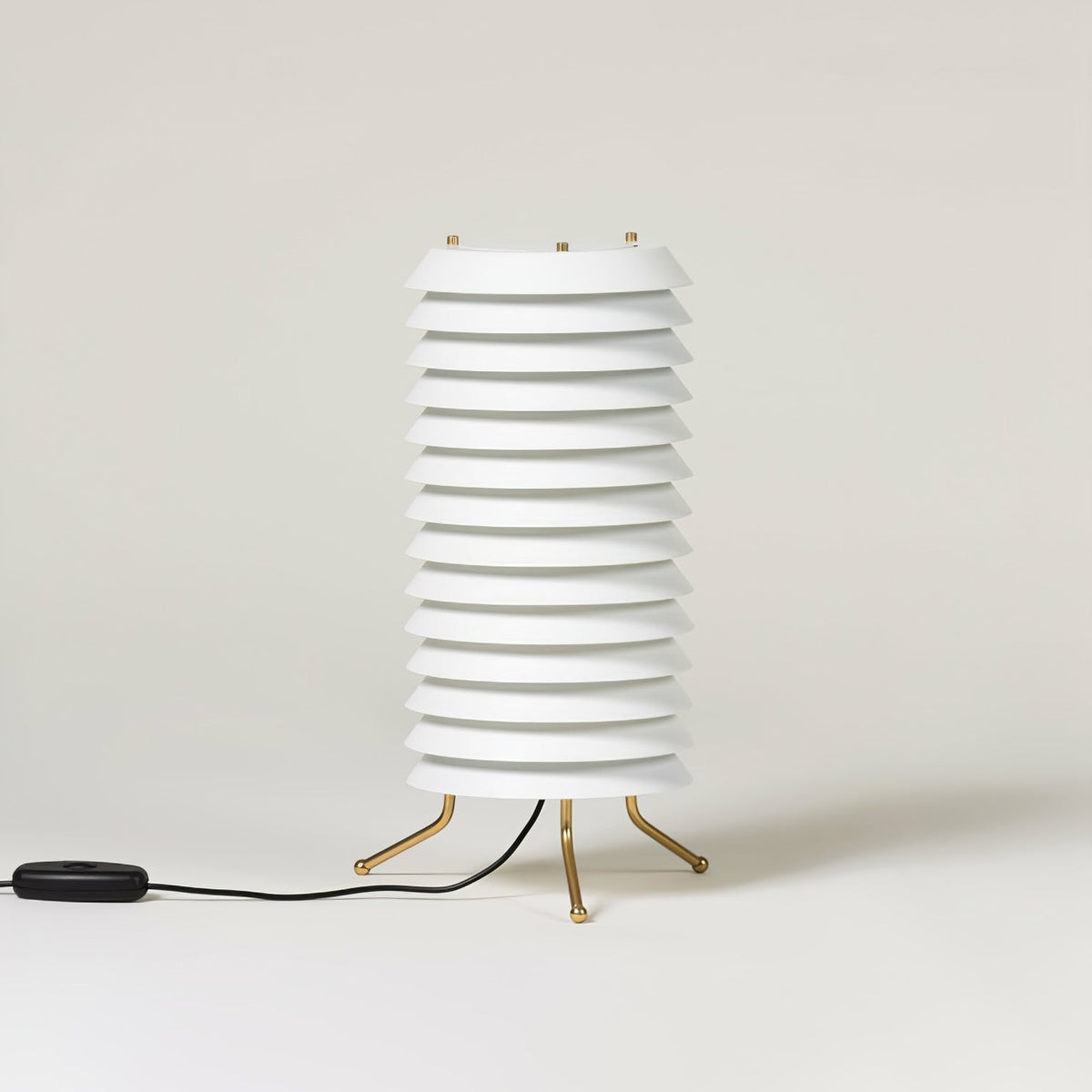 Orelelette lámpara de mesa Lattice escandinava