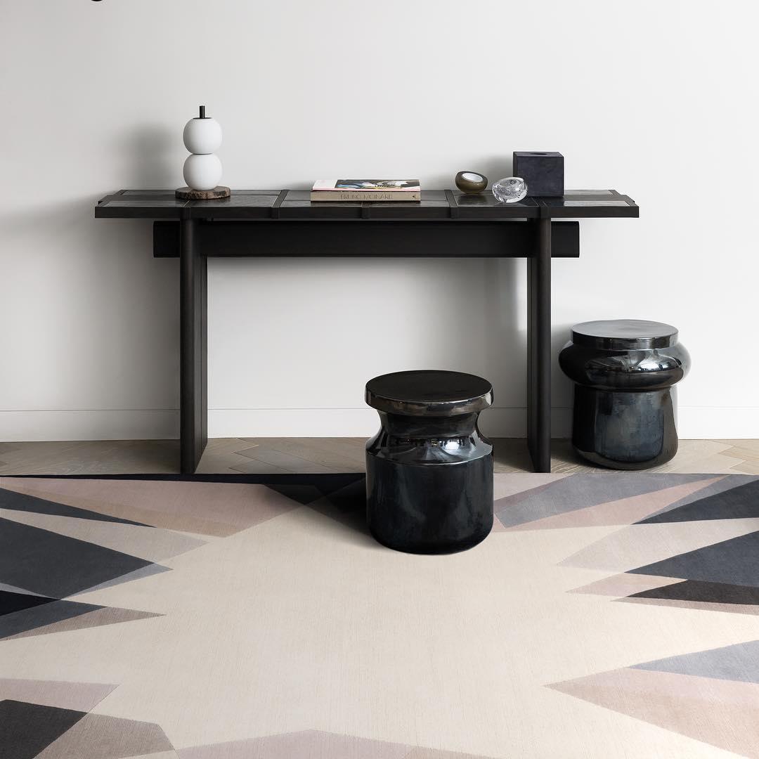 Olive lámpara de mesa moderna de mármol
