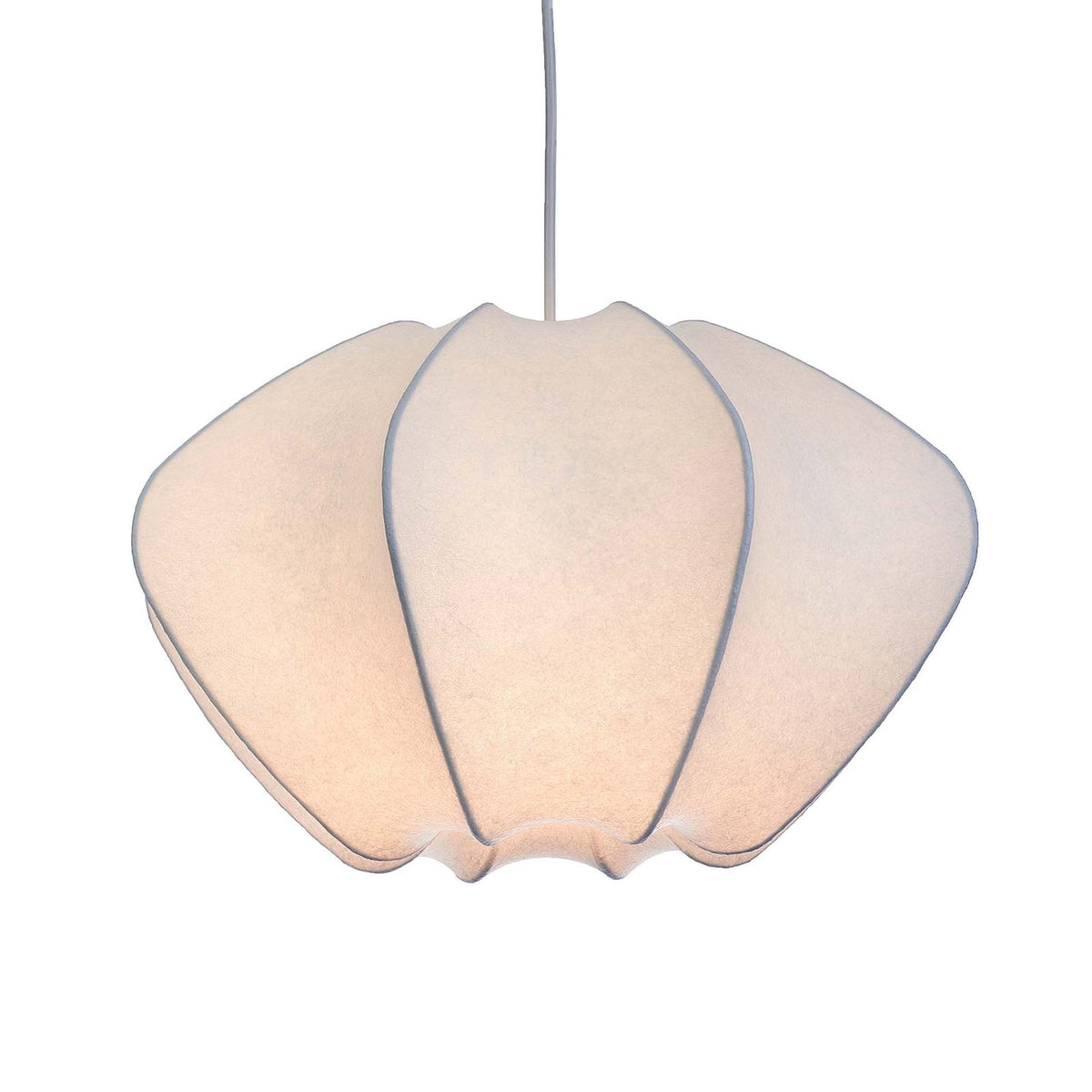 Pithos lámpara colgante elegante de seda