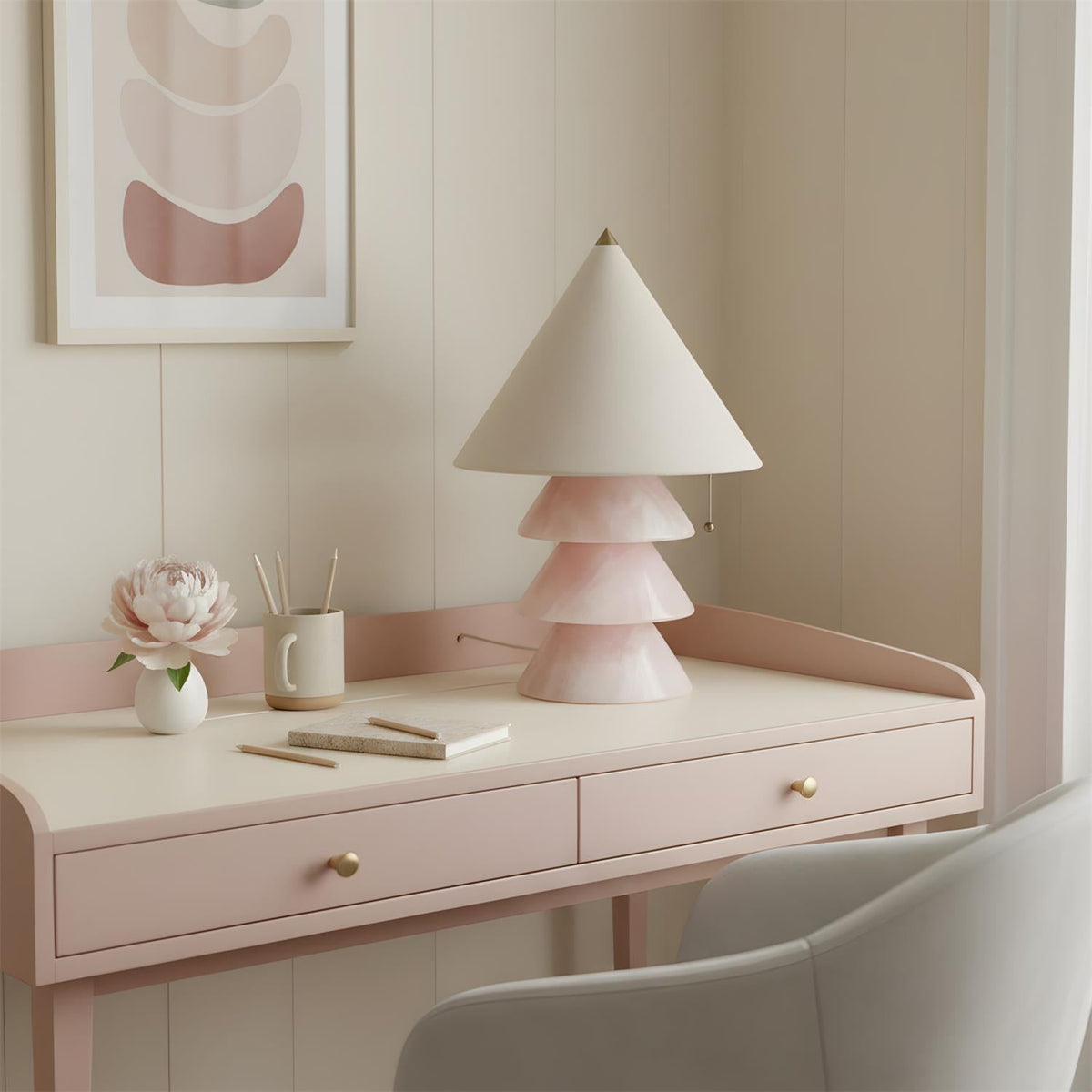 Selelise lámpara de mesa