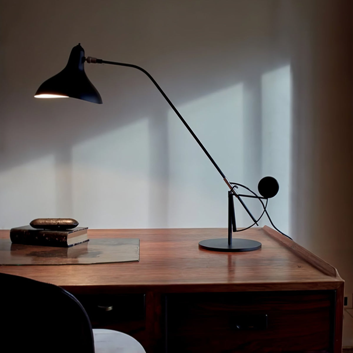 Sfera lámpara de mesa industrial