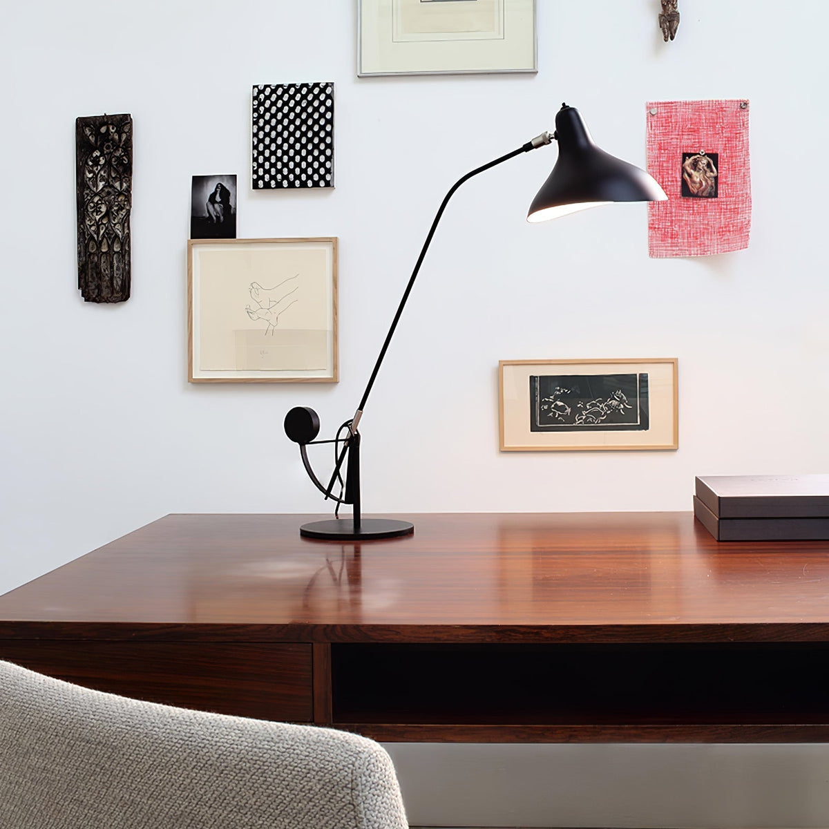 Sfera lámpara de mesa industrial