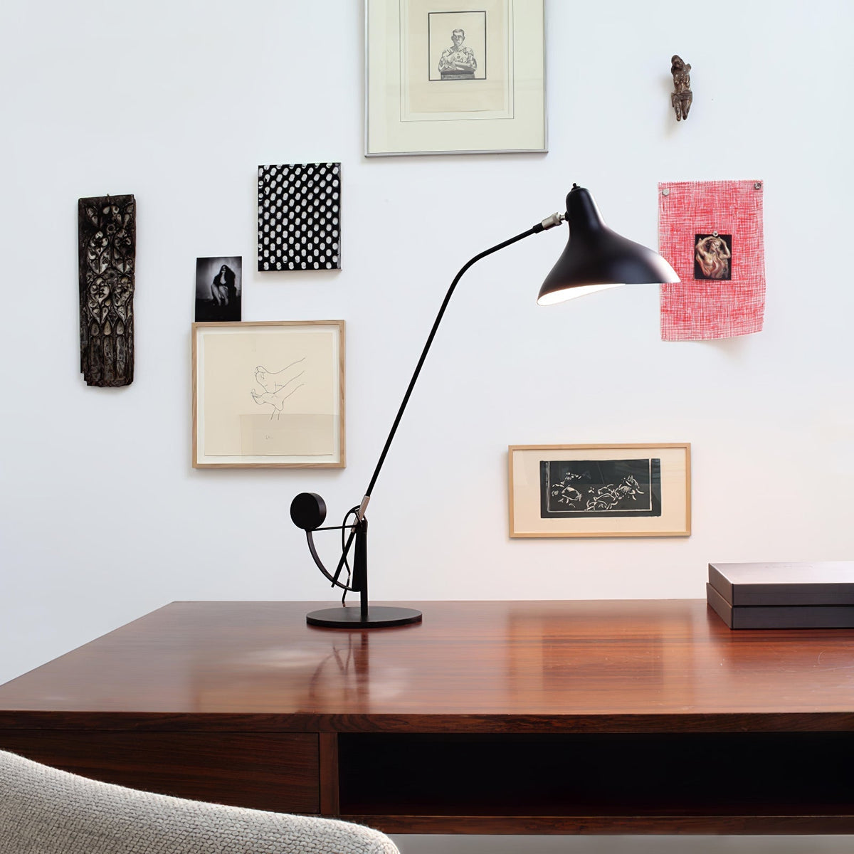 Sfera lámpara de mesa industrial