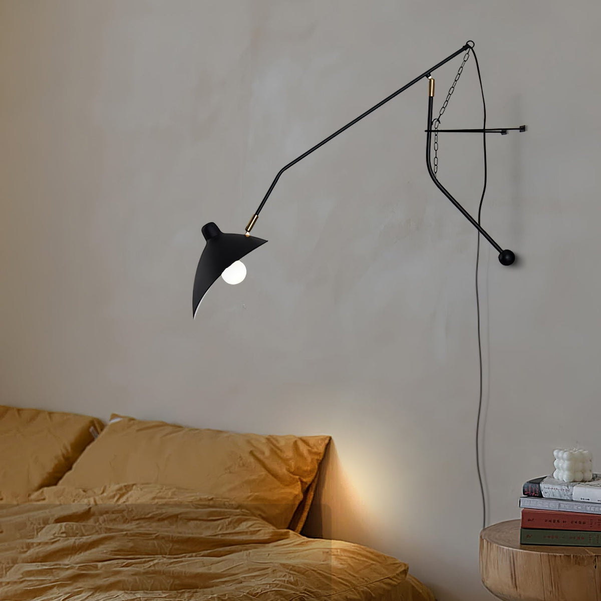 Ivsolarae aplique de pared moderno y minimalista