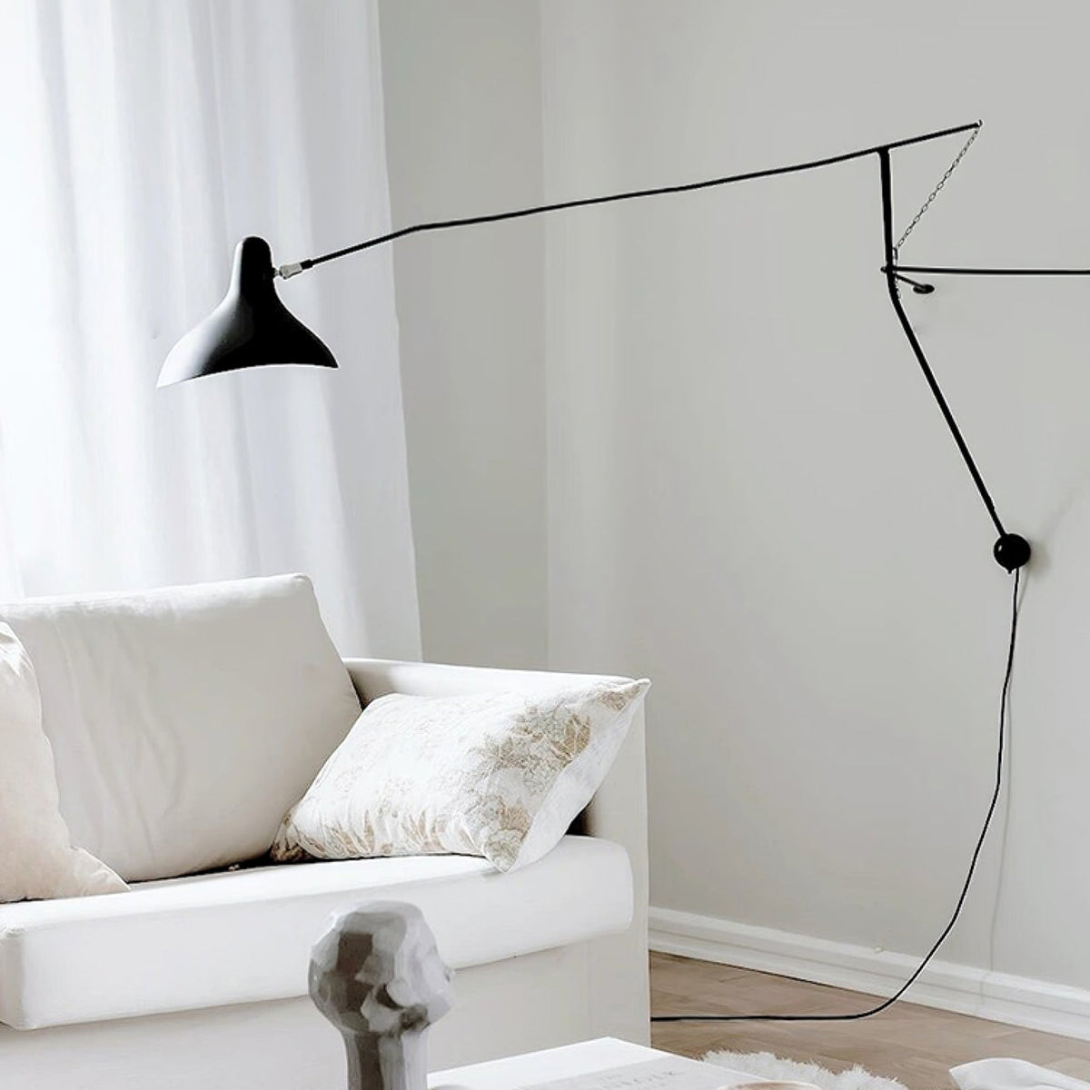 Ivsolarae aplique de pared moderno y minimalista