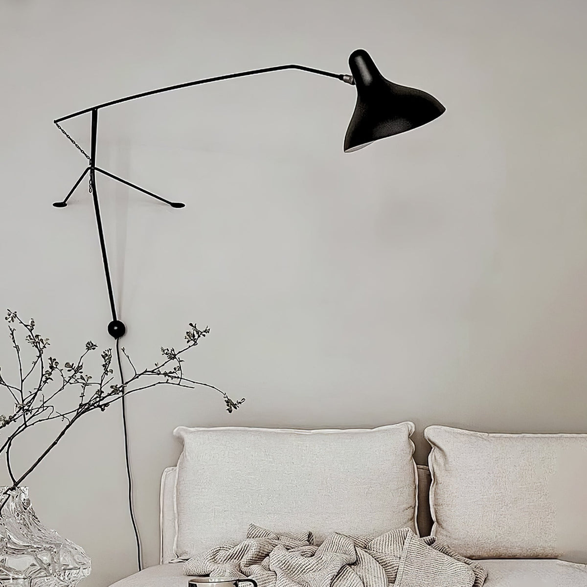Ivsolarae aplique de pared moderno y minimalista