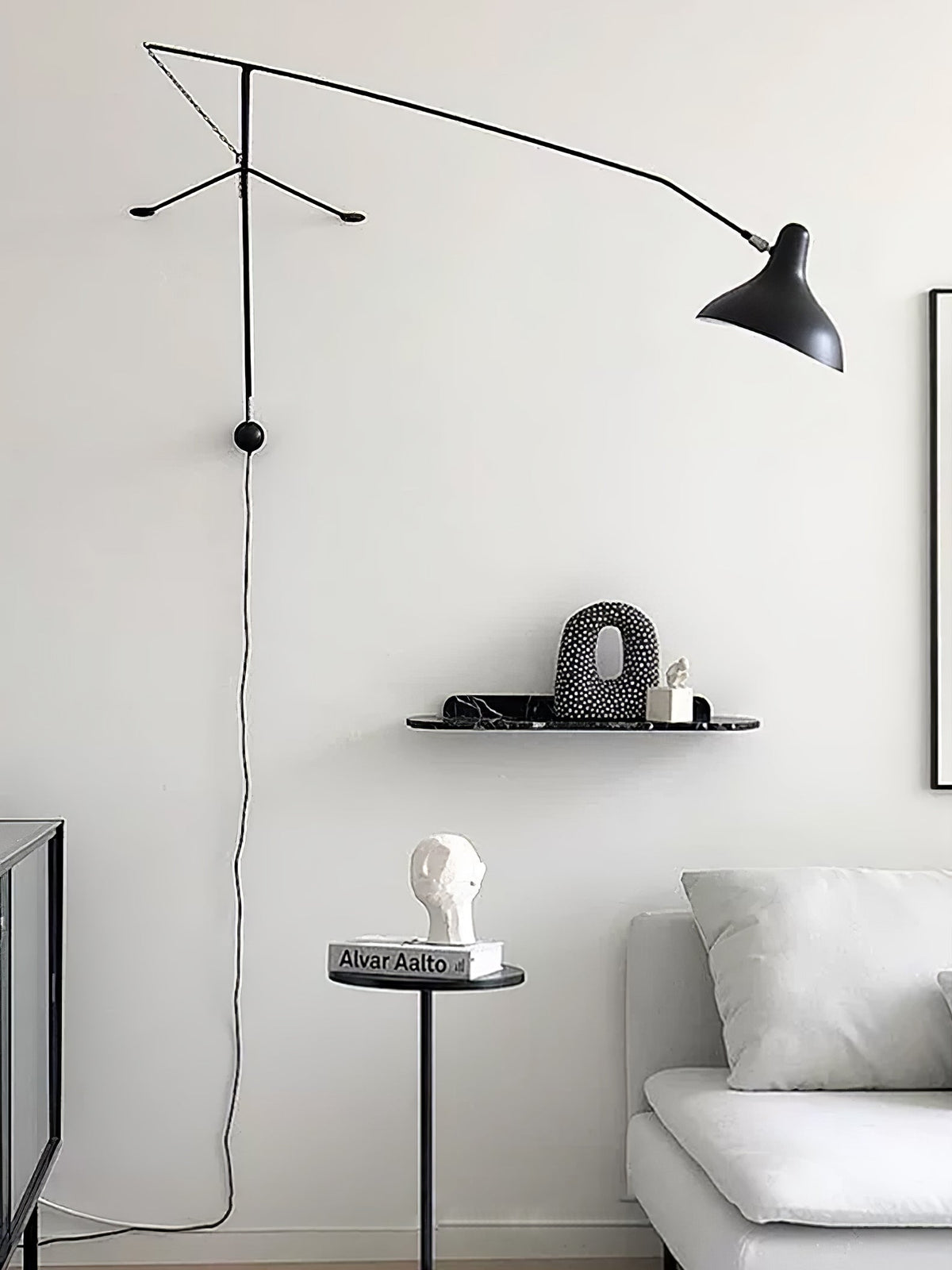 Ivsolarae aplique de pared moderno y minimalista