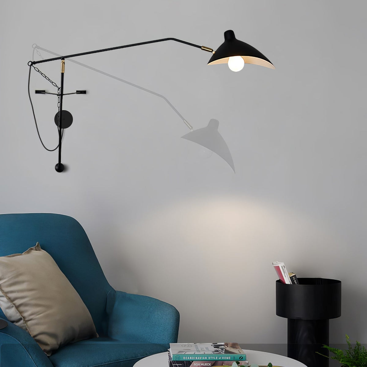 Ivsolarae aplique de pared moderno y minimalista