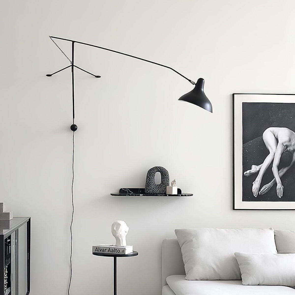 Ivsolarae aplique de pared moderno y minimalista