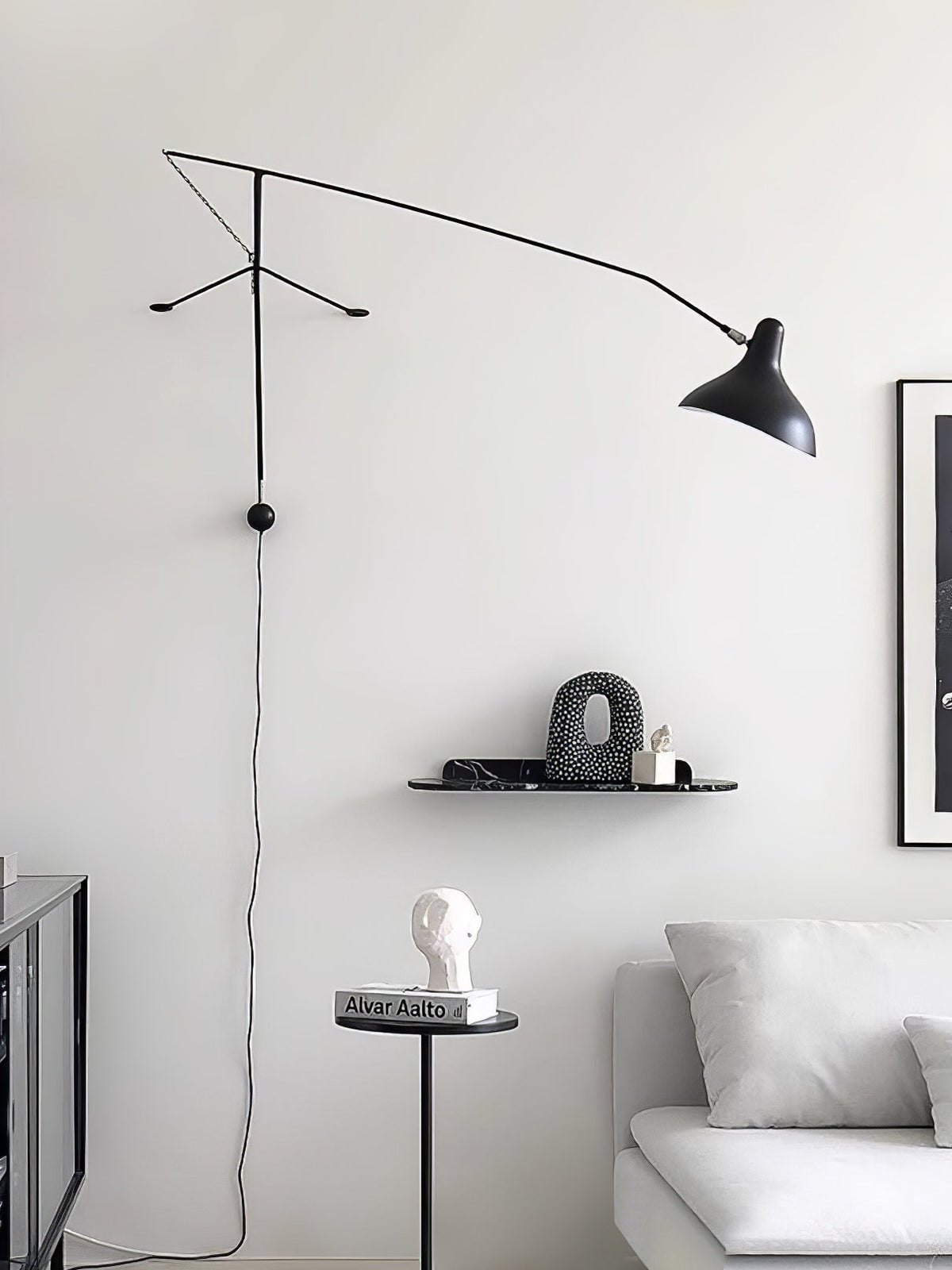 Ivsolarae aplique de pared moderno y minimalista