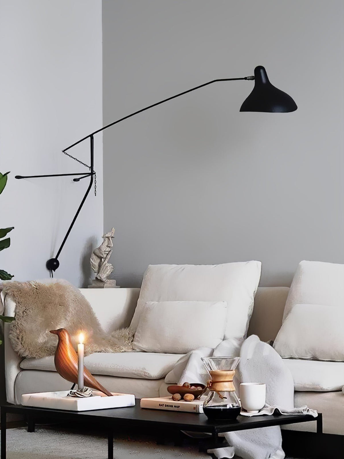Ivsolarae aplique de pared moderno y minimalista