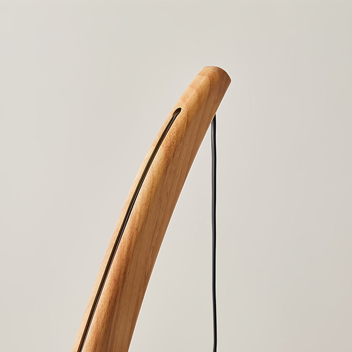 Ulen lámpara de pie de mediados de siglo en madera