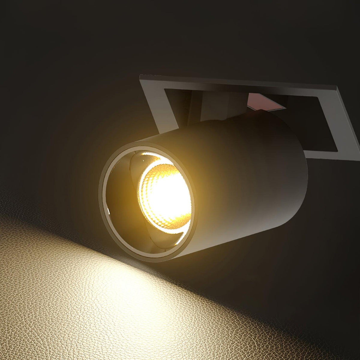 Dia lámpara de techo Spotlight negra para sala de estar