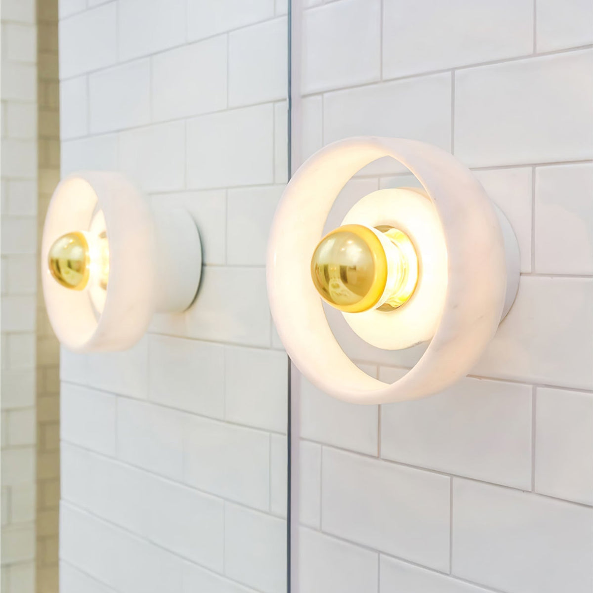 Aurvelora aplique de pared de mármol con diseño nórdico art