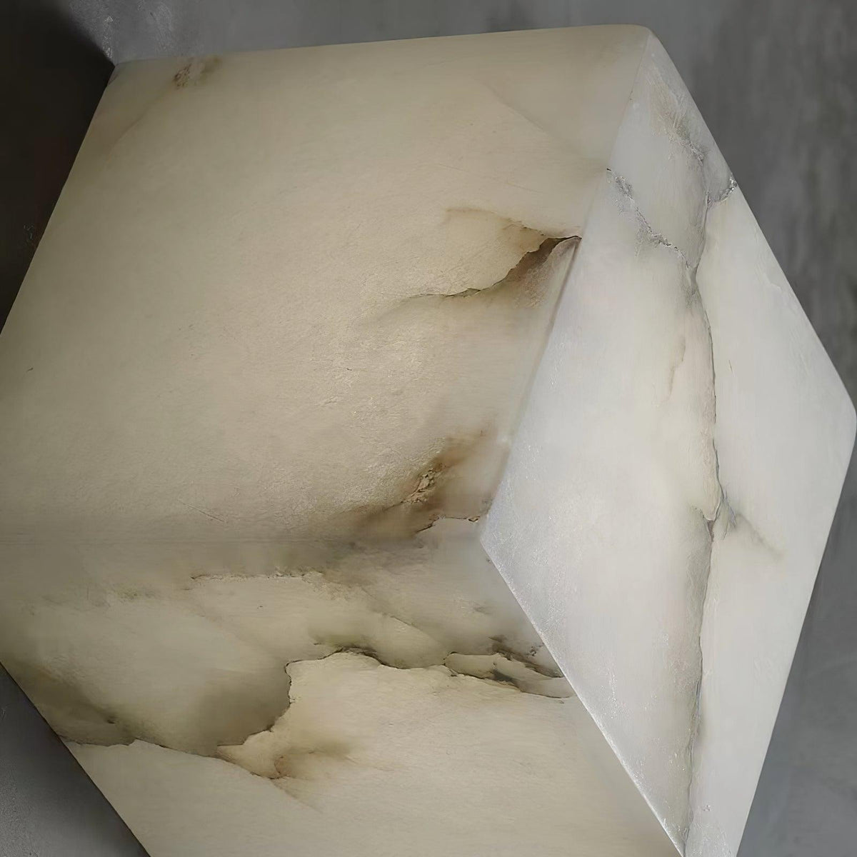 Develo lámpara colgante minimalista de alabastro lineal lámpara de araña