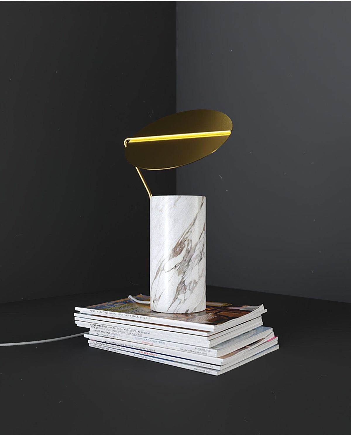 Lumos lámpara de mesa de mármol