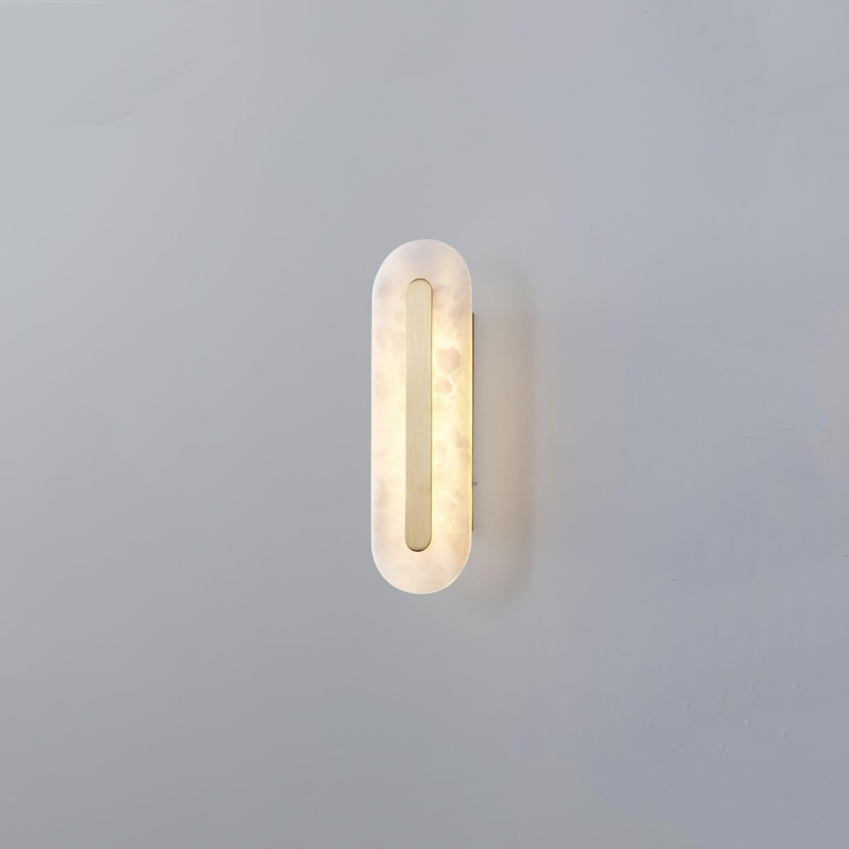 Selvia aplique de pared minimalista en alabastro