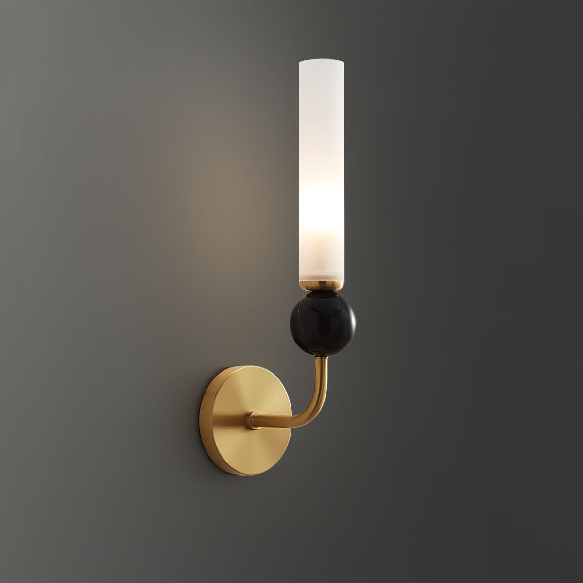 Dulane aplique de pared moderno minimalista vertical de mármol