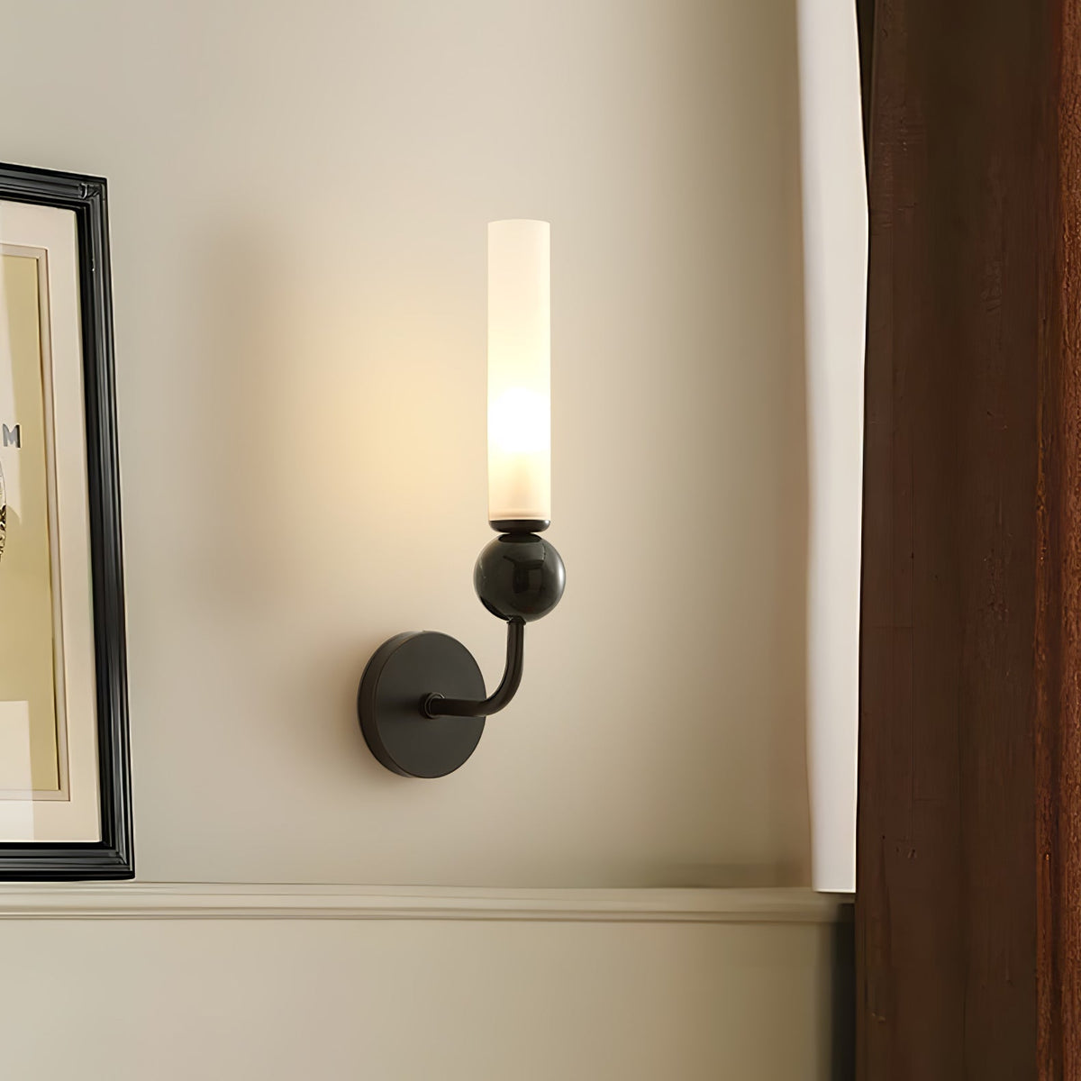 Dulane aplique de pared moderno minimalista vertical de mármol